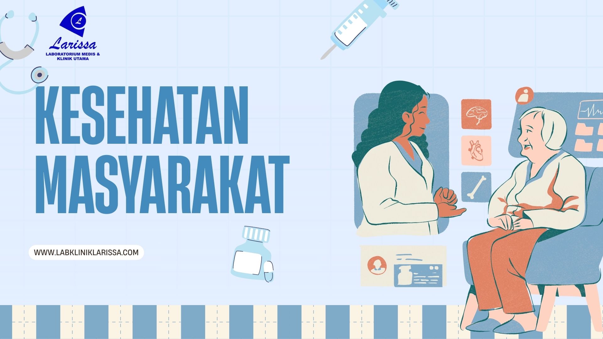 Edukasi kesehatan masyarakat Larissa